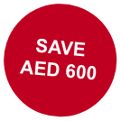 Save AED 600