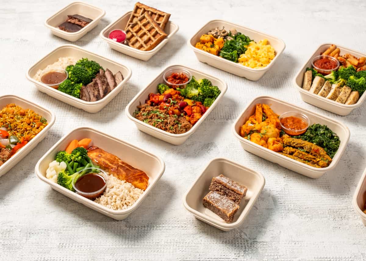 Lots of meals from Fuel-Up Meal Plans